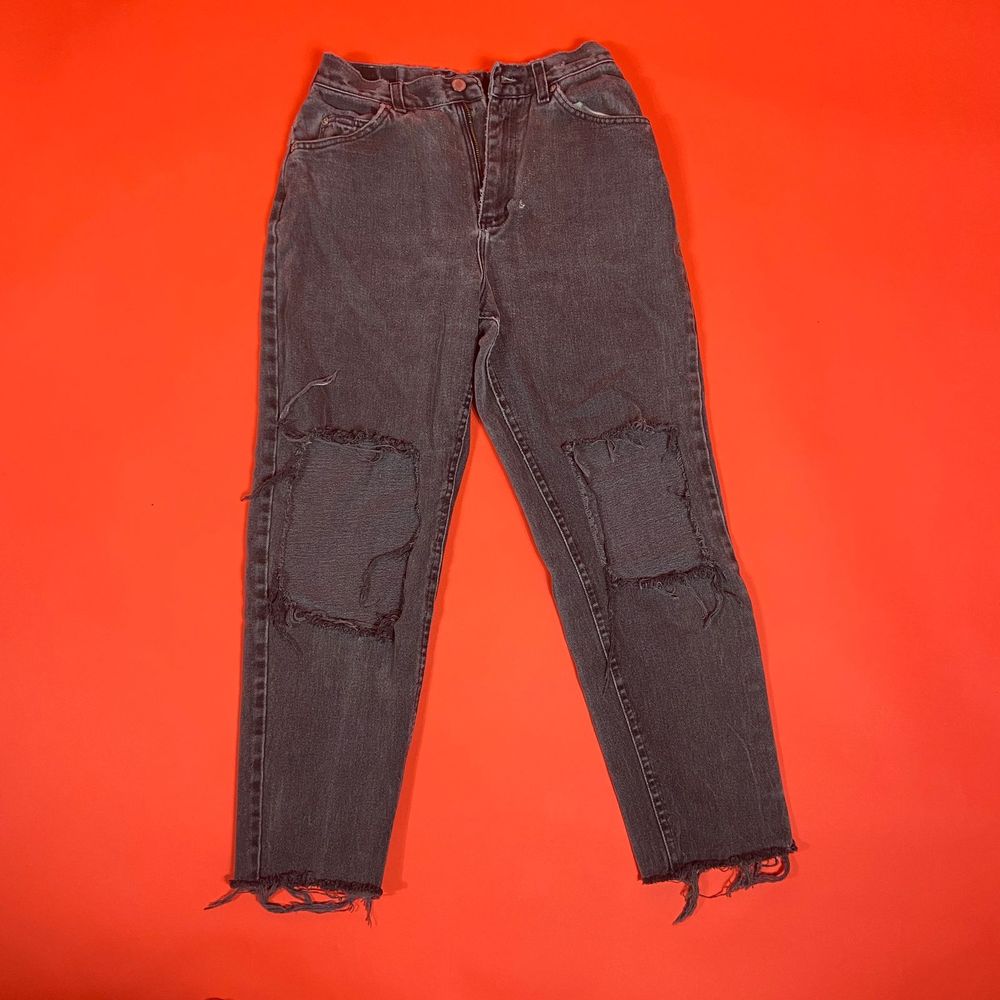 Vintage Open Knee Custom Riders Jeans